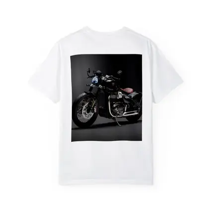 Triumph Bobber Black Motorcycle Dark Studio