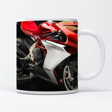 MV Agusta Superveloce Red White Studio