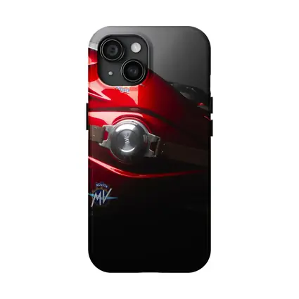 MV Agusta Red Motorcycle Tank Close Up