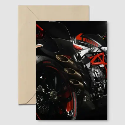 MV Agusta Naked Bike Dark Studio Shot