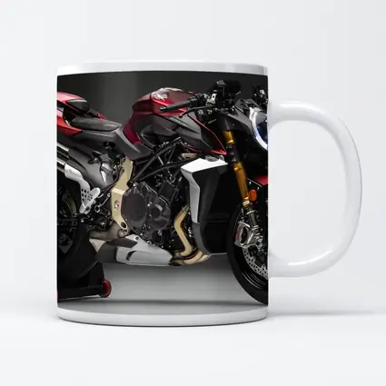 MV Agusta Brutale Red Naked Motorcycle Studio