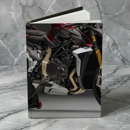 MV Agusta Brutale Red Naked Motorcycle Studio