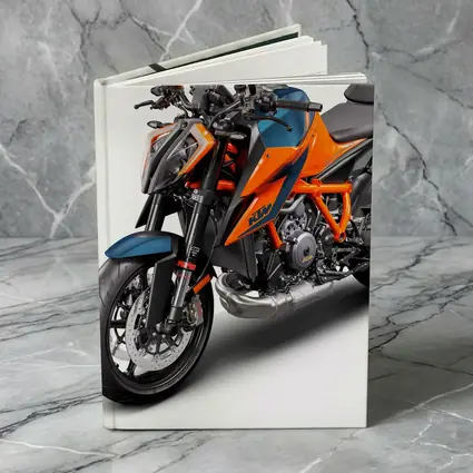 KTM Super Duke R Orange Naked Bike