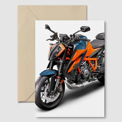 KTM Super Duke R Orange Naked Bike