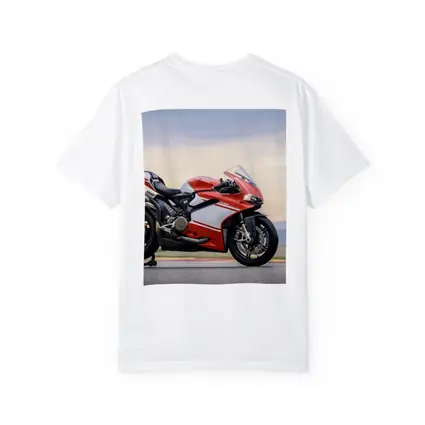 Ducati Superbike Red on Race Track