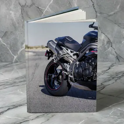Triumph Street Triple on Open Track