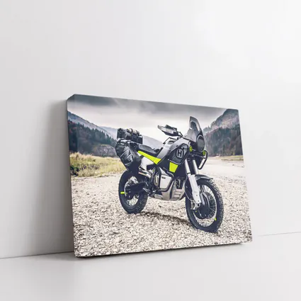Husqvarna Adventure Motorcycle Rocky Mountain Riverbed