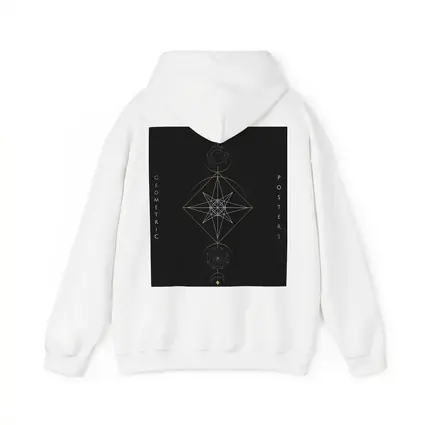 Dark Geometric Sacred Mystical Star Symbol