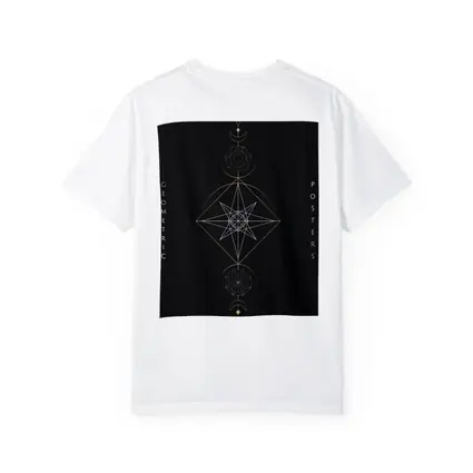 Dark Geometric Sacred Mystical Star Symbol