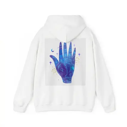 Watercolor Palmistry Hand Zodiac Signs Art