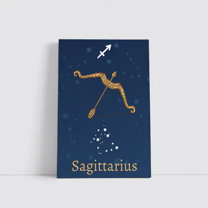 Sagittarius Zodiac Bow Arrow Star Constellation