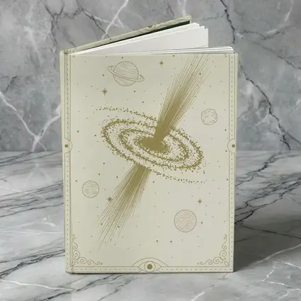 Galaxy Spiral Planets Mystical Celestial Art