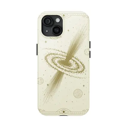 Galaxy Spiral Planets Mystical Celestial Art