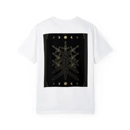 Seven Swords Gold Moon Phase Dark