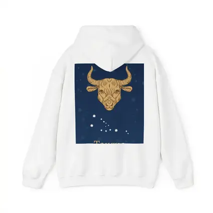 Taurus Zodiac Sign Gold Bull Stars