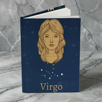 Virgo Zodiac Sign Woman Constellation Art