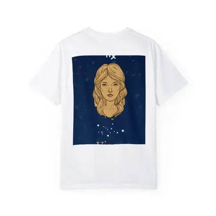 Virgo Zodiac Sign Woman Constellation Art