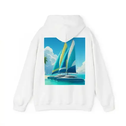 Catamarans Sailing Tropical Blue Ocean Beach