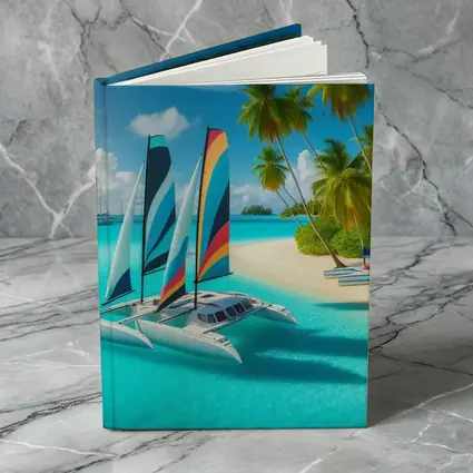 Catamaran Sailboat Tropical Island Crystal Waters