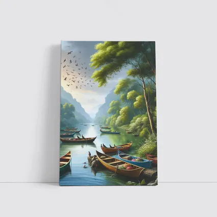 Wooden Boats on Green River Valley