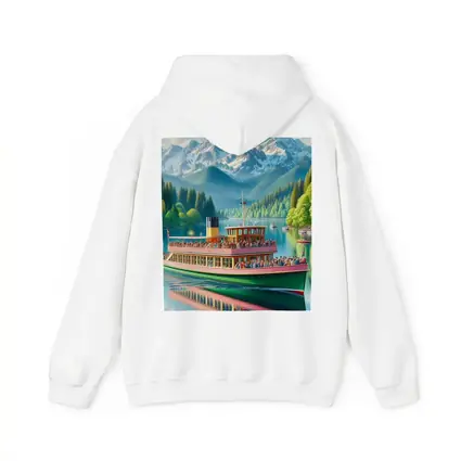 Steamboat Lake Mountain Alpine Landscape Art