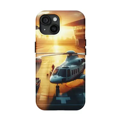 Emergency Helicopter Landing Pad Sunset City