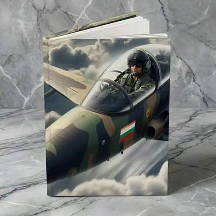 Fighter Jet Pilot Flying Above Clouds