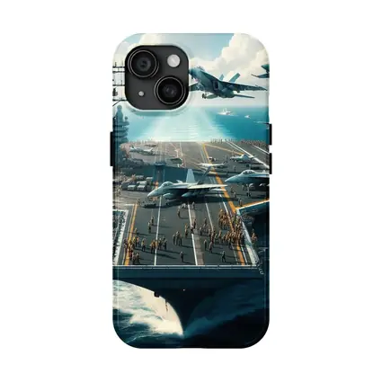 Aircraft Carrier Navy Jets Ocean Military