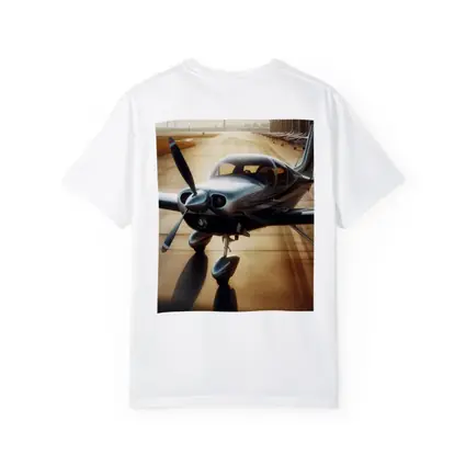 Sleek Private Propeller Plane On Sunny Tarmac