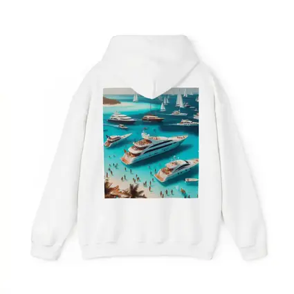 Luxury Yachts Party Turquoise Tropical Beach