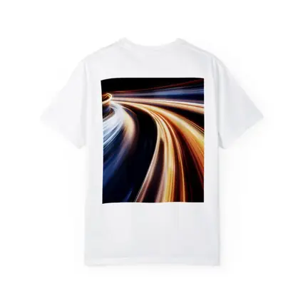 Speed Light Trails Abstract Dark Background