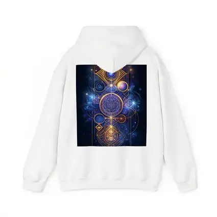 Sacred Geometry Gold Mystic Space Art