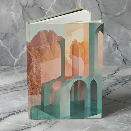 Pastel Arches Abstract Architecture Rocky Mountains