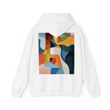 Bold Abstract Shapes Colorful Modern Art