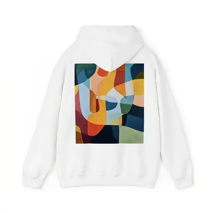 Bold Abstract Shapes Colorful Modern Art