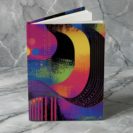 Bold Abstract Grunge Art Colorful Urban Design
