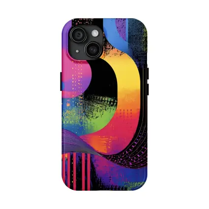 Bold Abstract Grunge Art Colorful Urban Design
