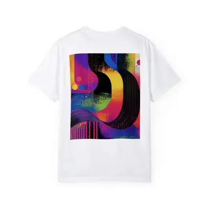 Bold Abstract Grunge Art Colorful Urban Design