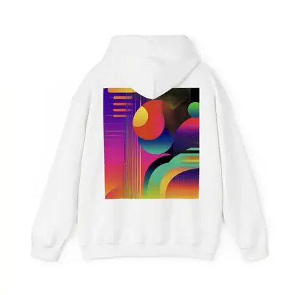 Bold Geometric Abstract Art Colorful Gradient Design