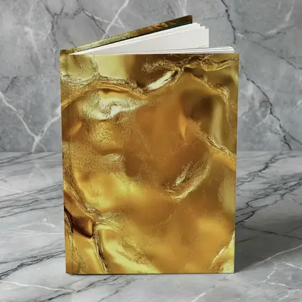 Molten Gold Liquid Metal Abstract Texture