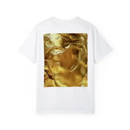 Molten Gold Liquid Metal Abstract Texture