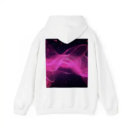 Pink Purple Wave Abstract Dark Background