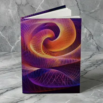Glowing Wire Mesh Rose Abstract Dark Background