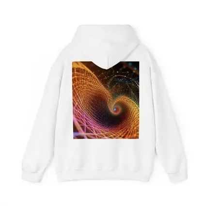 Golden Spiral Abstract Digital Art Dark Background