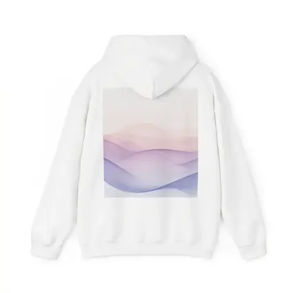 Soft Pastel Wave Abstract Minimalist Art