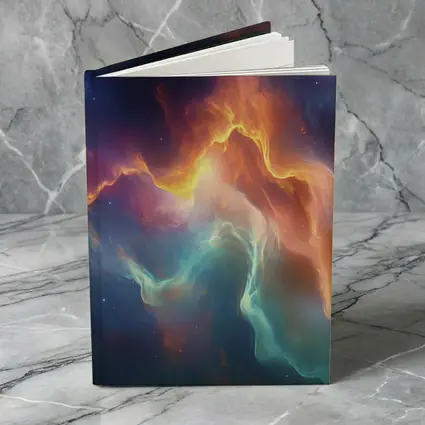 Colorful Nebula Space Abstract Galaxy Art