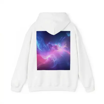 Blue Pink Purple Abstract Neon Energy Art