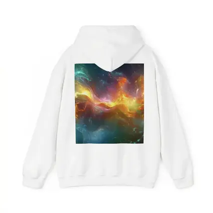 Colorful Abstract Cosmic Nebula Swirling Energy Art