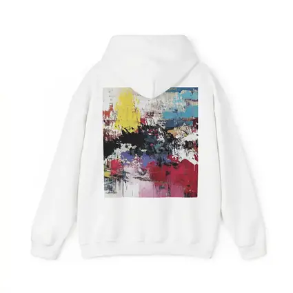 Bold Colorful Abstract Expressionist Art Painting