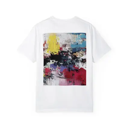 Bold Colorful Abstract Expressionist Art Painting